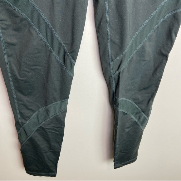 Army green women’s mesh work out pants size large - Picture 3 of 7